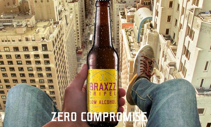 Braxzz Tripel met weinig alcohol